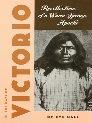 cover image of In the Days of Victorio